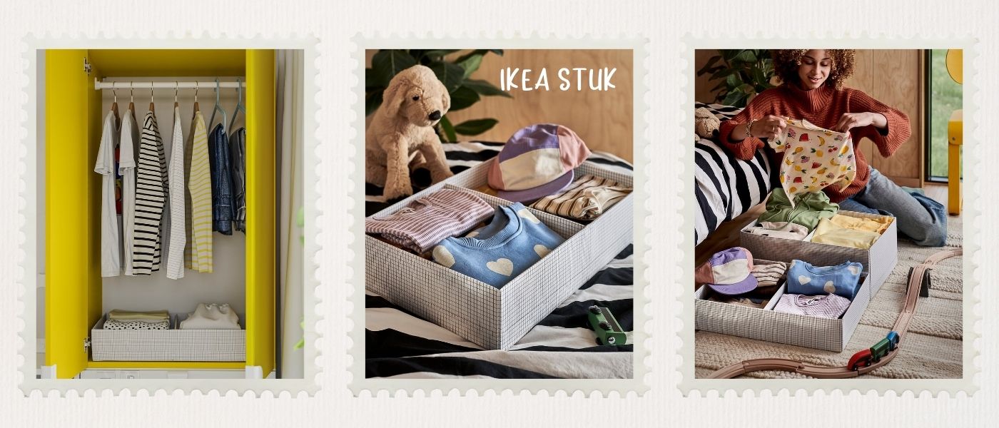 نظم دهنده ایکیا مدل IKEA STUK سایز 10×51×32 سانتی متر